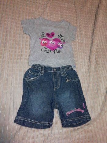 Ensemble 6mois fille