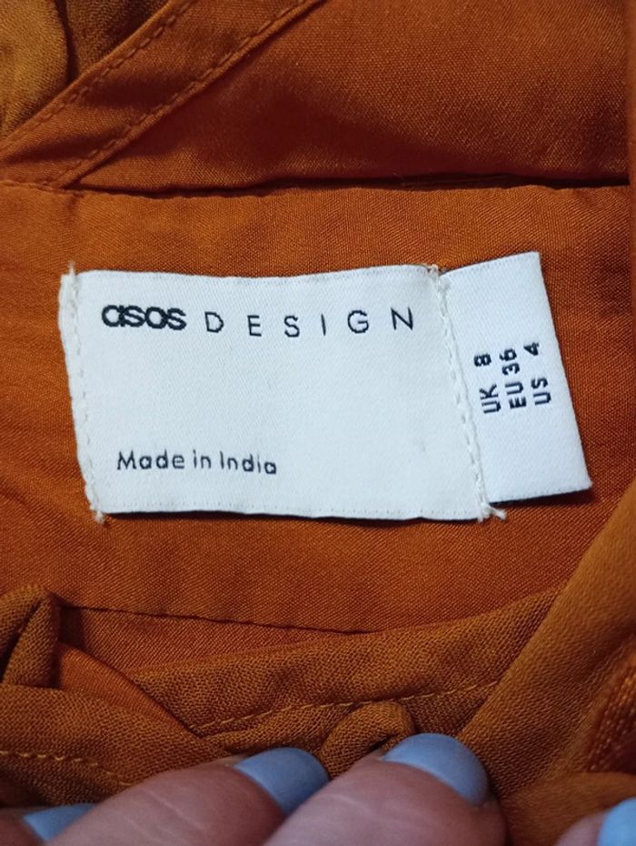 robe Asos Design orange taille S - photo numéro 2