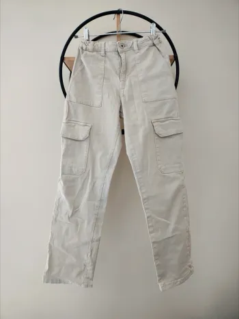 10 ans pantalon cargo a poche Okaïdi