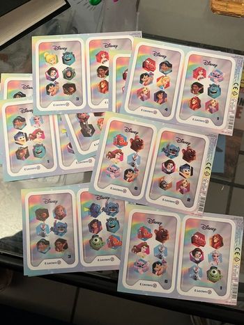 52 cartes Disney Leclerc neuves