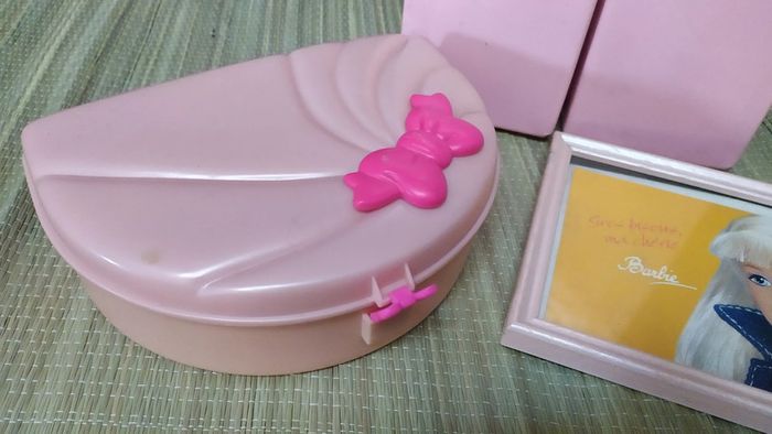 vintage penderie de barbie et coffret coquillage - photo numéro 2