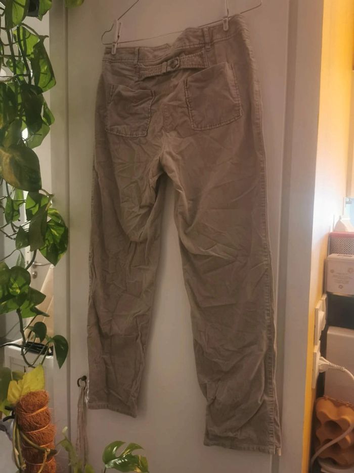 Pantalon touché velours Mat de misaine - photo numéro 5