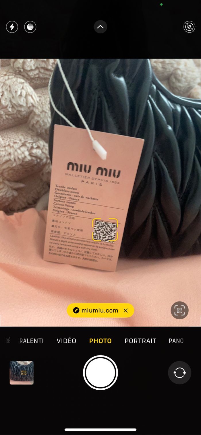 Sac à main miu miu - photo numéro 3