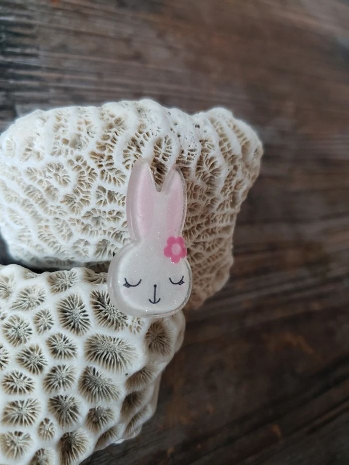 Mignonne petite broche lapin - photo numéro 3