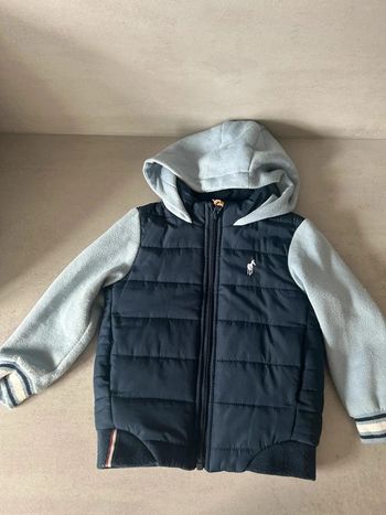 Veste bi matière enfant
