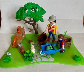 Playmobil - cueillette de pommes