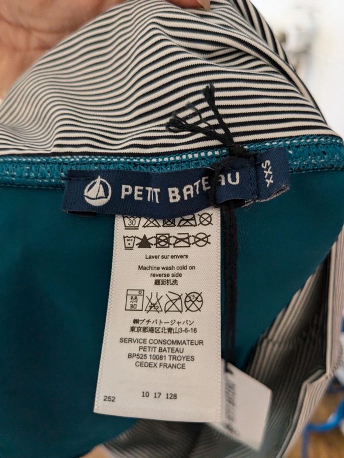 Maillot deux pièces bleu vert XXS - photo numéro 6