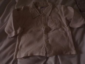 Chemise manches longues 6 mois Kitchoun