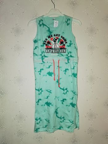 D2642 - robe fille 10 ans