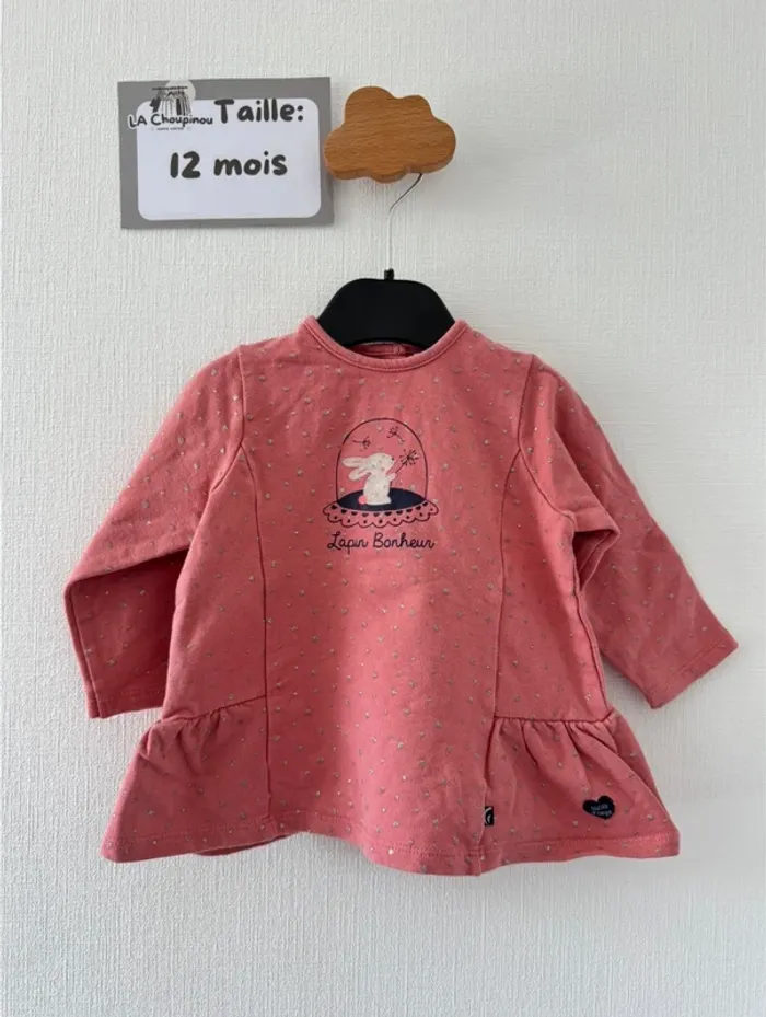 Tunique pull - taille 12 mois 🌸