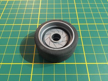 Roue de voiture 30236663 pièce détachée Playmobil 9225 Porsche 911 GT3 Cup #A60