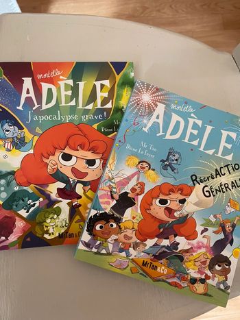 2 livres mortelle Adèle neuf