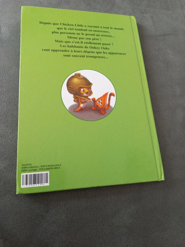 Club du livre mickey disney chicken little - photo numéro 3
