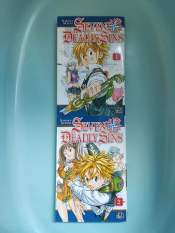 Mangas Seven Deadly Sins Tomes 1 et 2