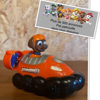 Idée cadeau 🎁 Jouet Véhicule de Zuma sur son véhicule de la Pat Patrouille