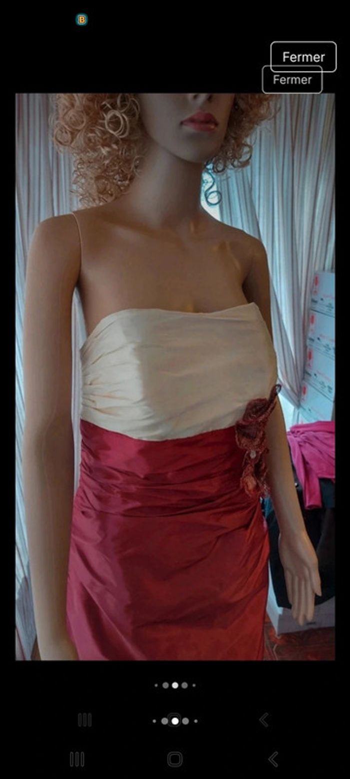 Magnifique Robe de soirée Linea Raffaelli  be44 fr46 - photo numéro 8