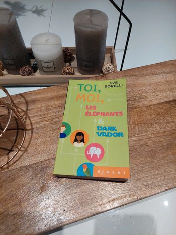 Livre "Toi, moi, les éléphants & Dark Vador"