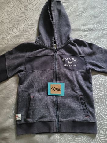 Gilet zippé kaporal