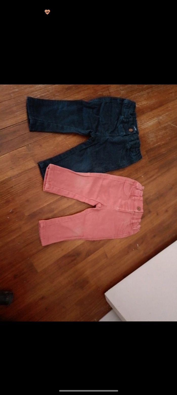 Lot pantalons