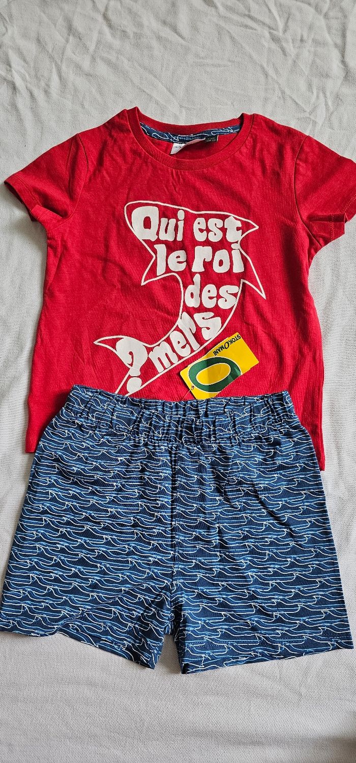 Pyjama deux pièces enfant 6 ans Neuf - photo numéro 3