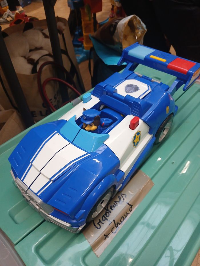 Voiture pat patrouille + moto - photo numéro 2