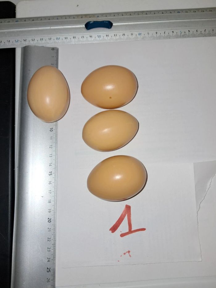 Lot 4 œufs dînette cuisine primeur marchande épicier - photo numéro 2