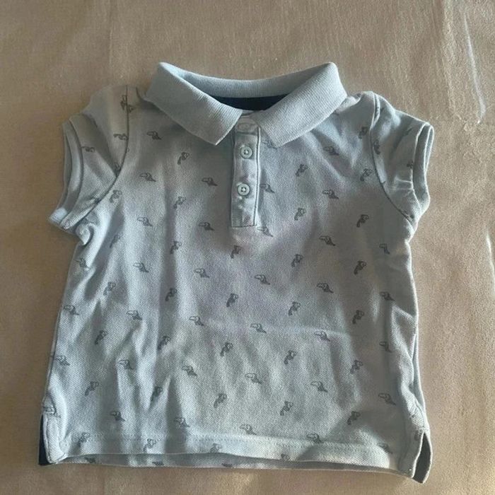🌟 Polo bébé motif animalier Kiabi 🌟