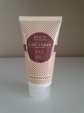 Lait corps vanille