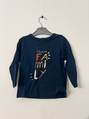 Teeshirt longue manche family