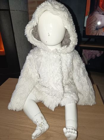 Manteau tout doux blanc