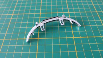 Pare-chocs arrière pièce miniature Bburago Burago Mercedes-benz 300 sl 1/18 1/18e 1/18ème #B89