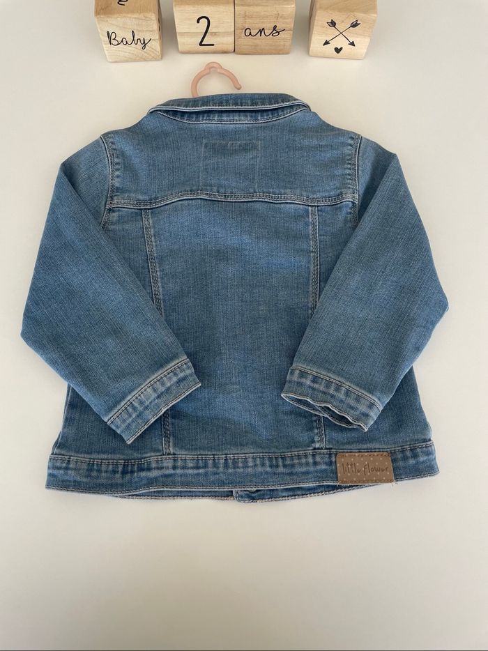 Veste en jean 24 mois fille - photo numéro 2