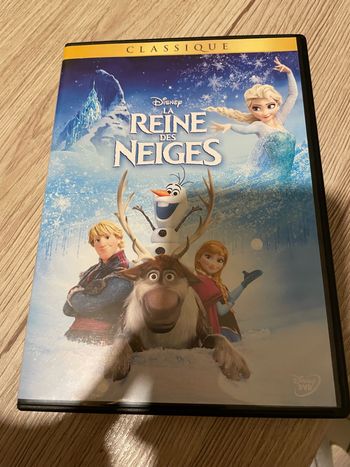 Dvd Disney rein des neiges
