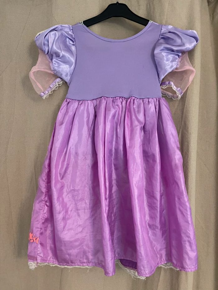 Déguisement robe princesse Raiponce - Disney - T. 3/4 ans - photo numéro 2