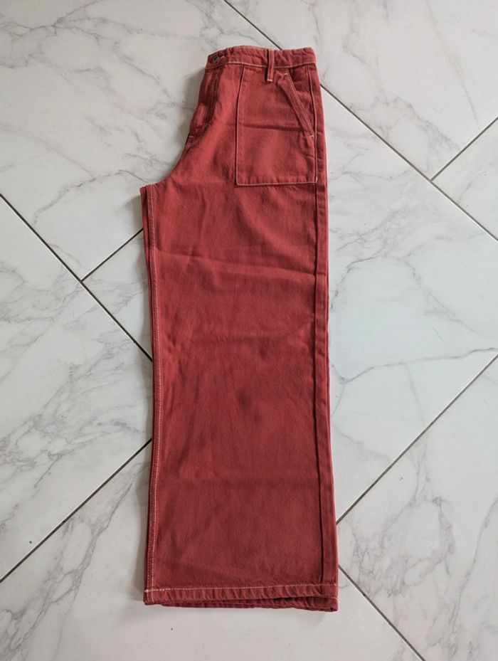 Pantalon à jambe large Bolongaro - Taille 38 - Neuf sans étiquette - photo numéro 2