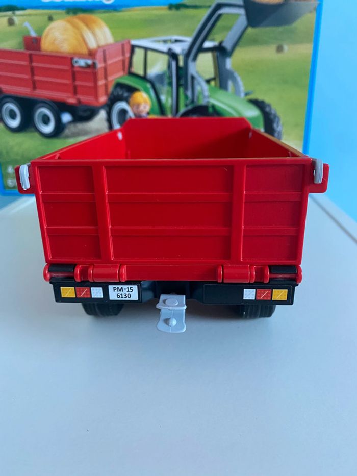Playmobil - 6130 - Tracteur Avec Pelle et Remorque - photo numéro 16