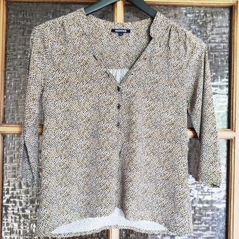 Blouse imprimée courte Bonobo