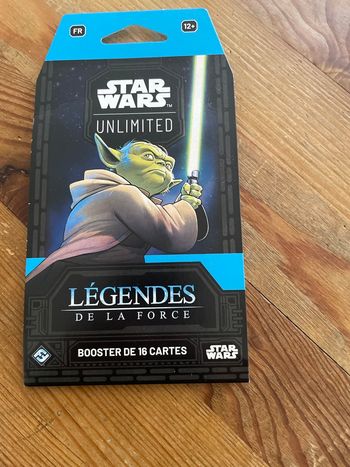 Booster Star Wars Unlimited – Légendes de la Force (16 cartes) – Neuf scellé