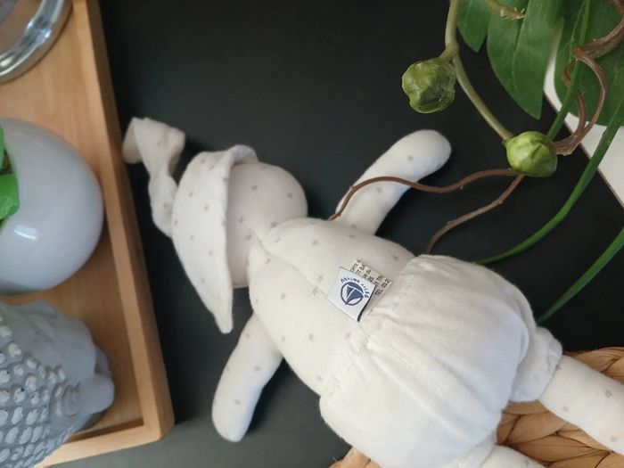 Doudou péluche Lapin Petit Bateau🌿🎁 - photo numéro 6