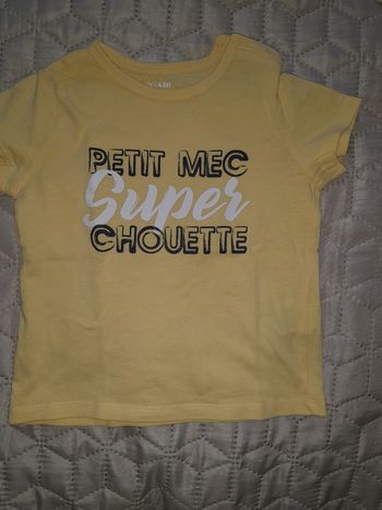 T shirt kiabi 18 mois