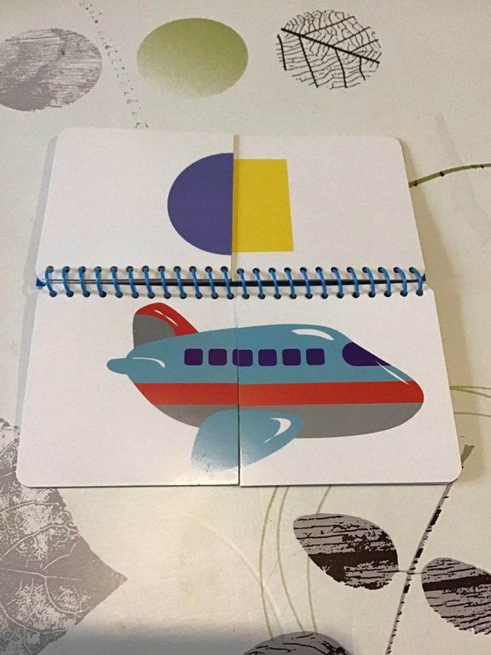 Livre Qui va avec quoi ? les véhicules 24 cartes recto verso pr trouver la combinaison - photo numéro 8