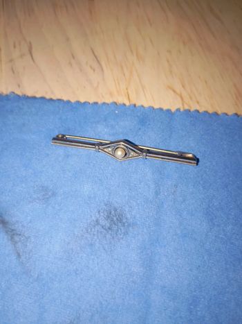 Broche en argent vintage