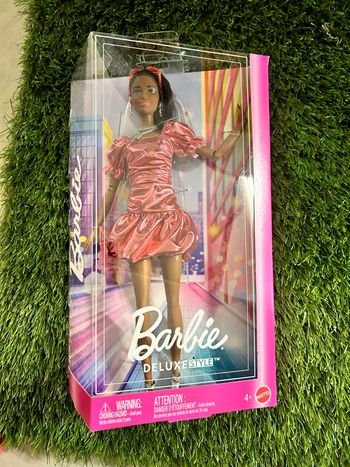 BARBIE DELUXE ROBE ROSE