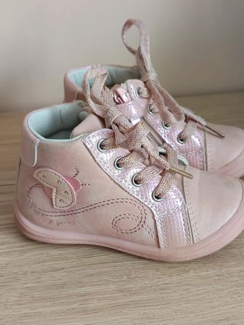 Bottines rose pointure 22