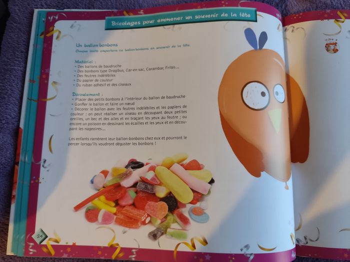 Livre activités enfant +CD audio vive mon anniversaire remi Guichard - photo numéro 5