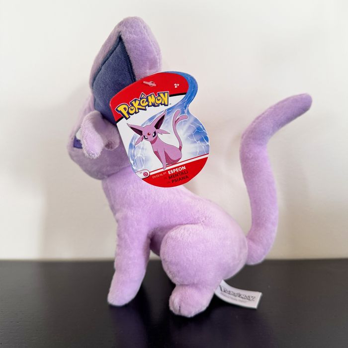 Mentali Peluche Pokémon Espeon Psiana Eevee Jazwares 20cm - photo numéro 3
