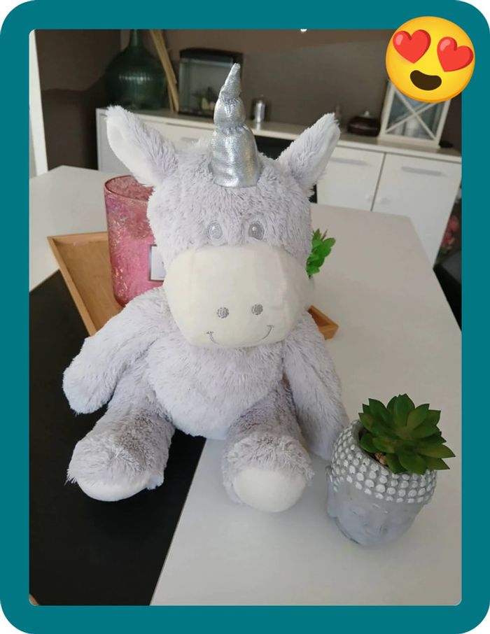 Péluche Licorne Atmosphèra🌿🎁 - photo numéro 9