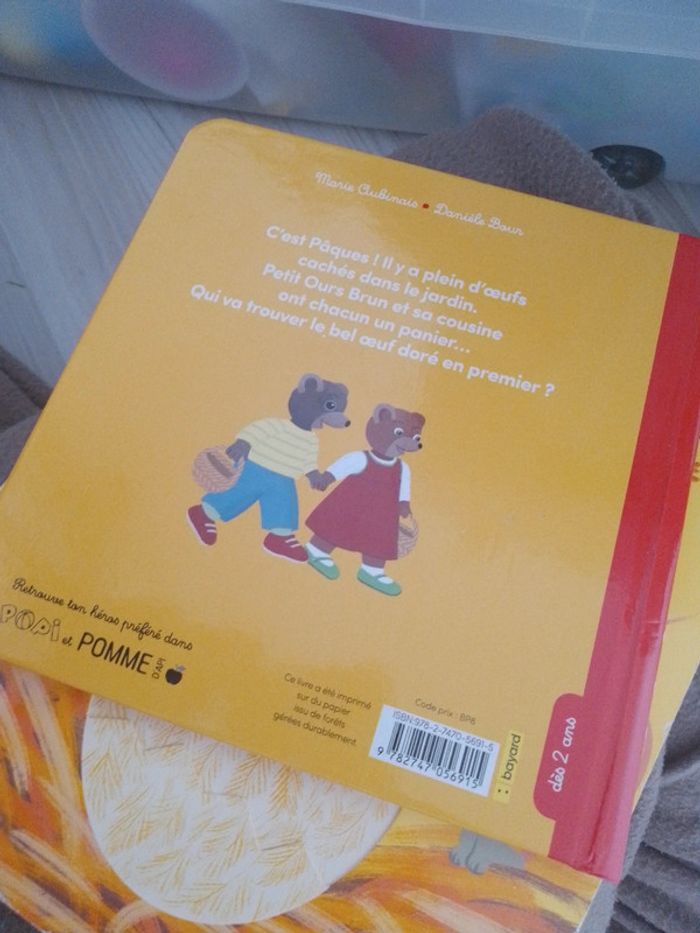 Livre petit ours brun - photo numéro 2