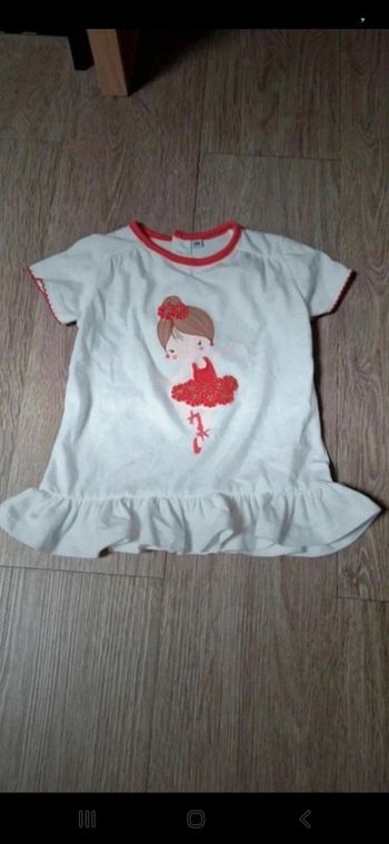 T-shirt manches courtes 6mois 68cm 👻