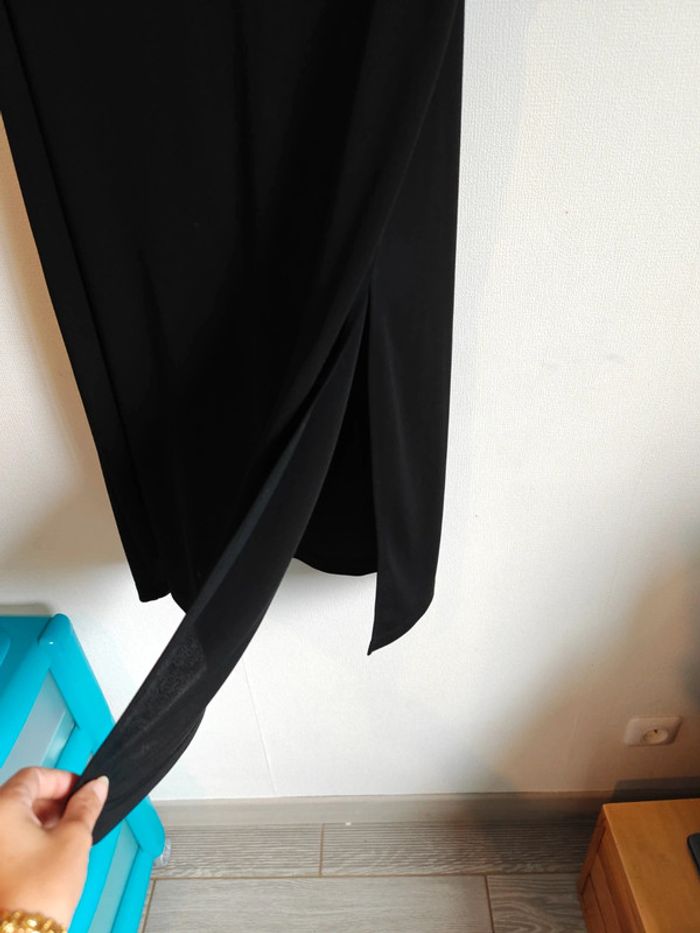 Robe noir fendu xxl - photo numéro 2
